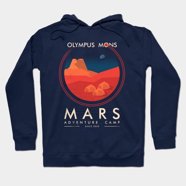 Mars adventure camp Hoodie by Sachpica